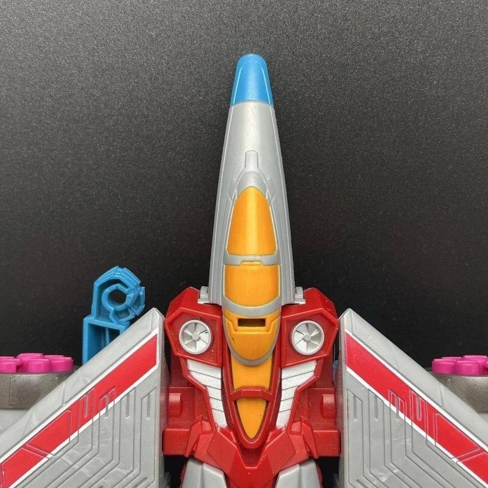 Transformers Generations Starscream Action Figure Decepticon Jet Grey Red Blue